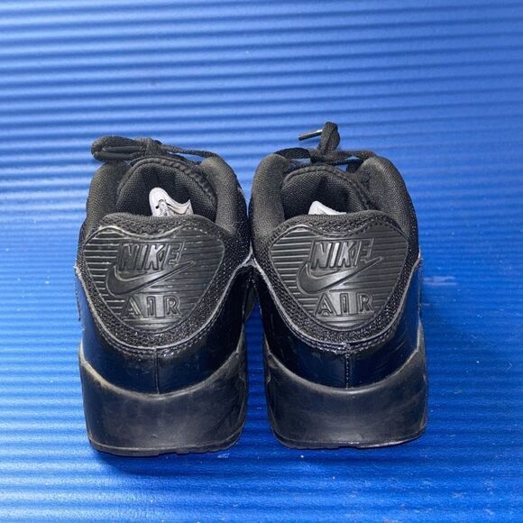Size 8.5- Women’s Nike Air Max 90 Premium 443817-002 Black Sneakers RARE Multi - Picture 7 of 8